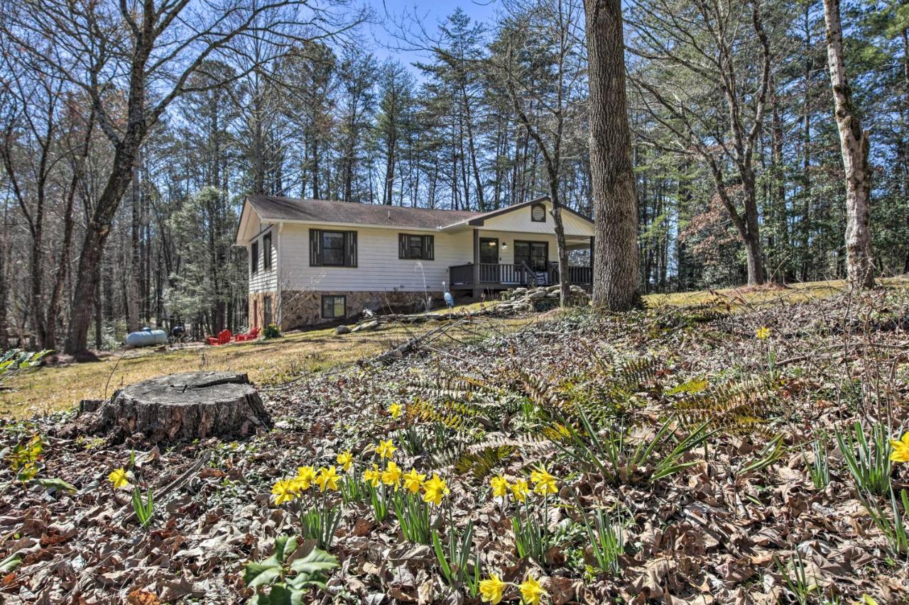2 Mi To Lake Blue Ridge Yellowbird Cottage Bagian luar foto